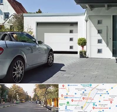 درب اتوماتیک پارکینگ در شریعتی 