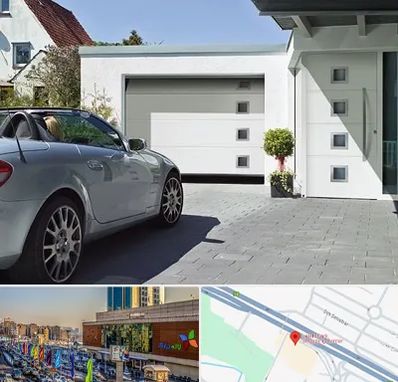 درب اتوماتیک پارکینگ در لاله پارک تبریز