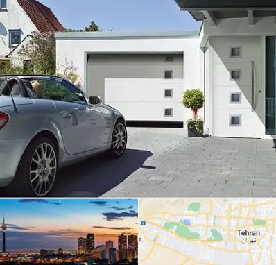 درب اتوماتیک پارکینگ در غرب تهران 