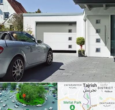 درب اتوماتیک پارکینگ در تجریش 