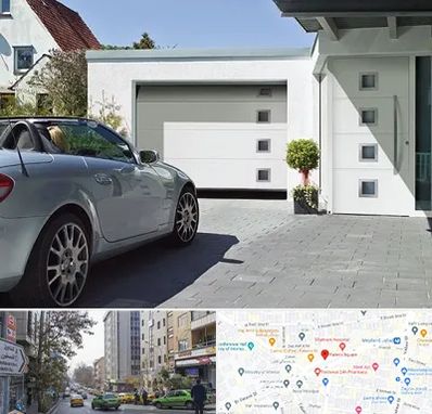 درب اتوماتیک پارکینگ در فاطمی 