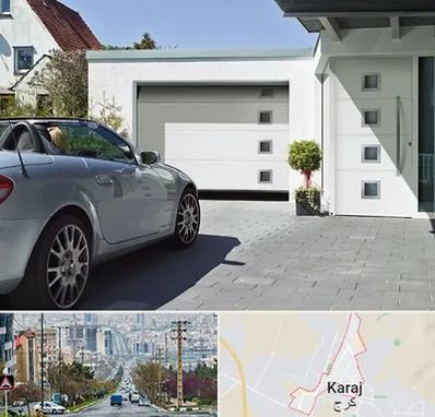 درب اتوماتیک پارکینگ در گوهردشت کرج 