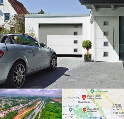 درب اتوماتیک پارکینگ در قصرالدشت شیراز