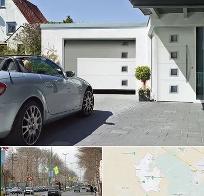 درب اتوماتیک پارکینگ در نظرآباد کرج 