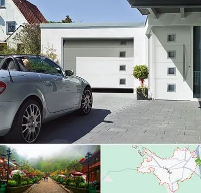 درب اتوماتیک پارکینگ در فومن