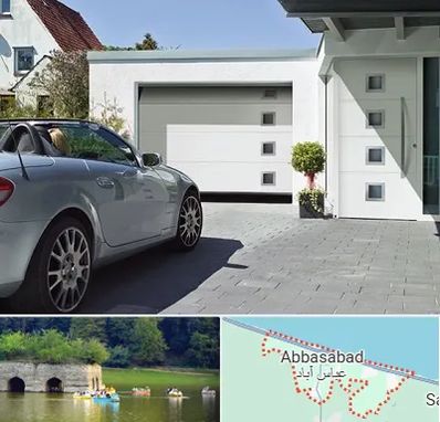 درب اتوماتیک پارکینگ در عباس آباد