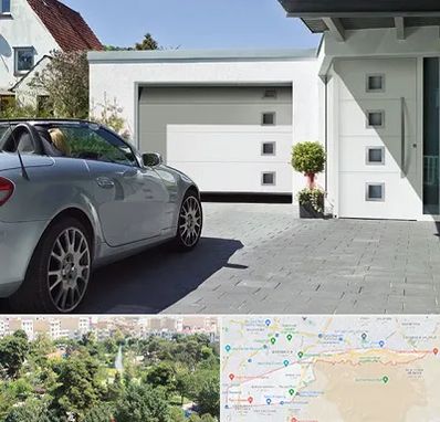 درب اتوماتیک پارکینگ در منطقه 13 تهران 