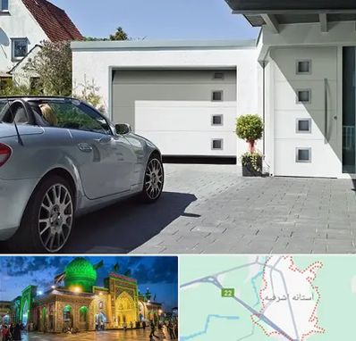 درب اتوماتیک پارکینگ در آستانه اشرفیه