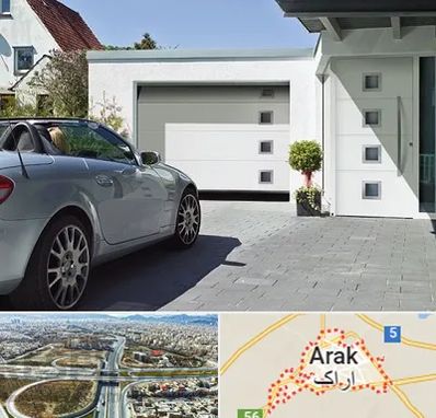 درب اتوماتیک پارکینگ در اراک