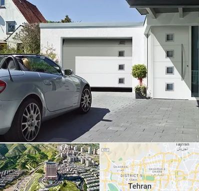 درب اتوماتیک پارکینگ در شمال تهران 