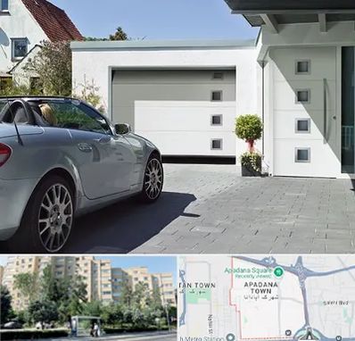 درب اتوماتیک پارکینگ در آپادانا