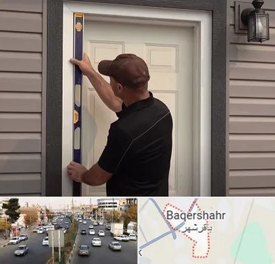 نصب درب برقی در باقرشهر