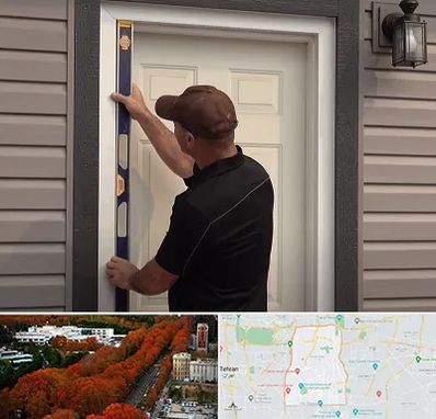 نصب درب برقی در منطقه 6 تهران 