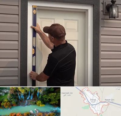 نصب درب برقی در دورود