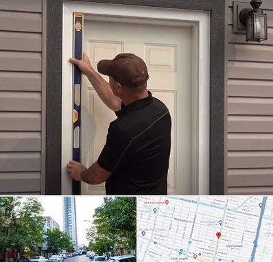 نصب درب برقی در امامت مشهد