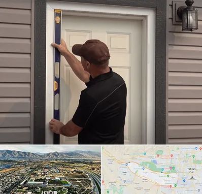 نصب درب برقی در منطقه 21 تهران 