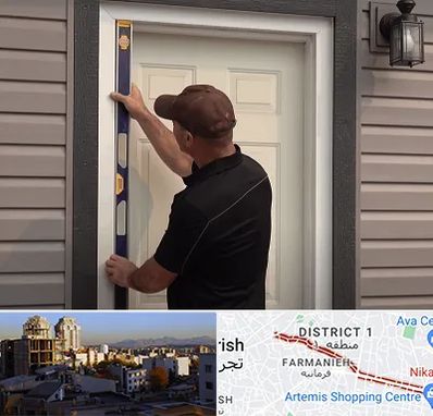 نصب درب برقی در فرمانیه 