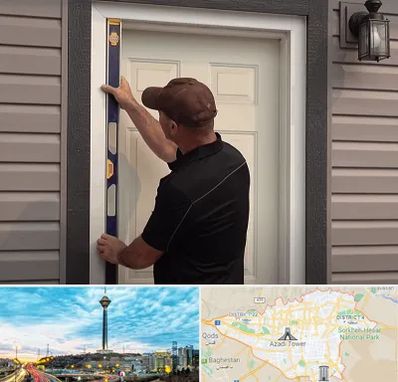 نصب درب برقی در تهران