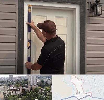 نصب درب برقی در اوین