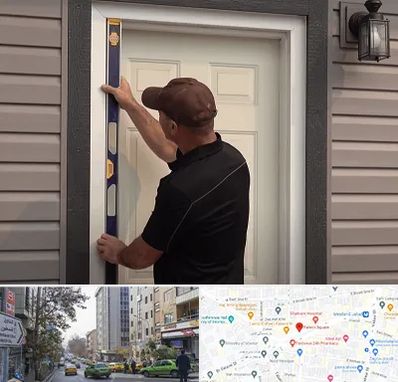 نصب درب برقی در فاطمی 