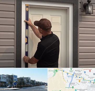 نصب درب برقی در شریعتی مشهد