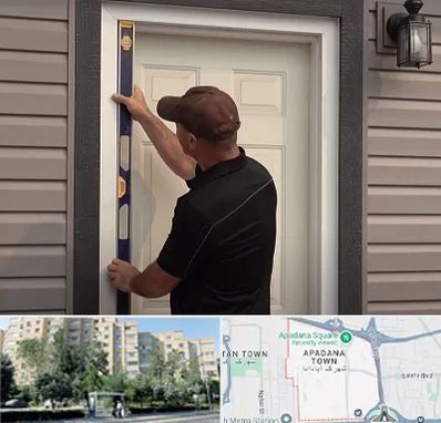 نصب درب برقی در آپادانا