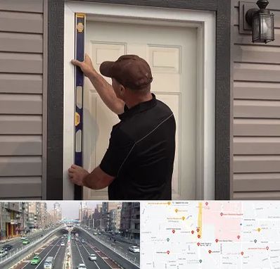 نصب درب برقی در توحید 