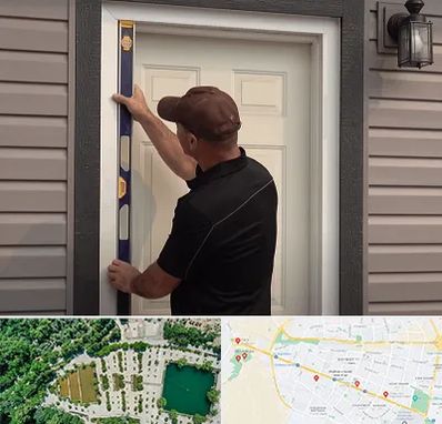 نصب درب برقی در وکیل آباد مشهد 