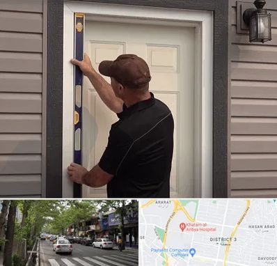 نصب درب برقی در ظفر 