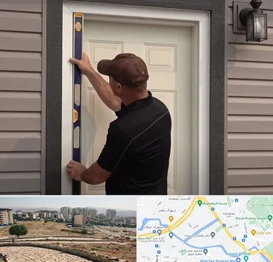 نصب درب برقی در کوی وحدت شیراز