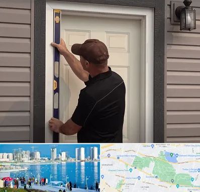 نصب درب برقی در چیتگر 