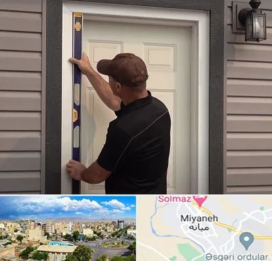 نصب درب برقی در میانه