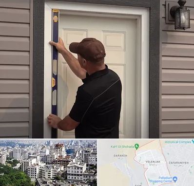 نصب درب برقی در ولنجک 