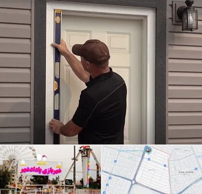 نصب درب برقی در پادادشهر اهواز