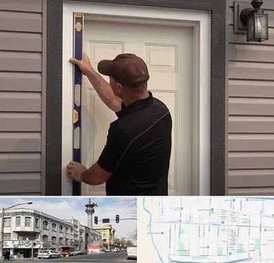 نصب درب برقی در 17شهریور