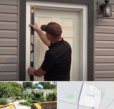 نصب درب برقی در باغمیشه تبریز