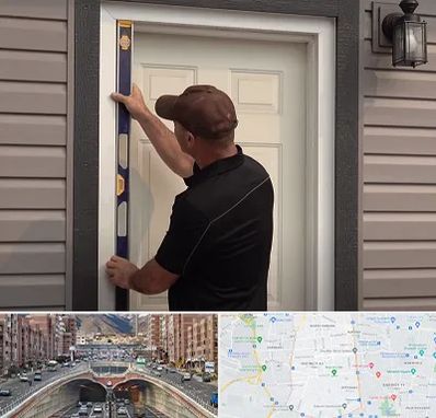 نصب درب برقی در منطقه 10 تهران 