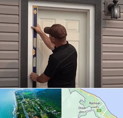 نصب درب برقی در رامسر