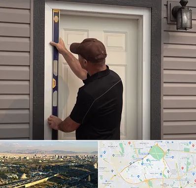 نصب درب برقی در منطقه 19 تهران 