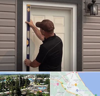 نصب درب برقی در رودسر