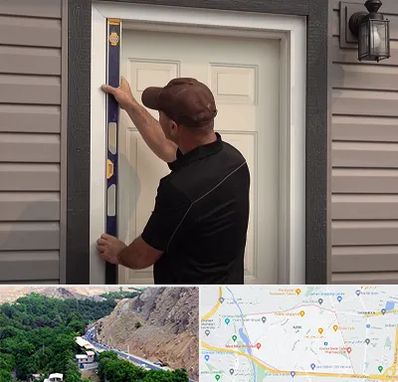 نصب درب برقی در کن 