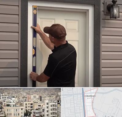 نصب درب برقی در اسکندری