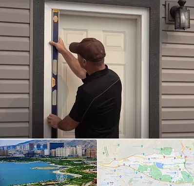 نصب درب برقی در منطقه 22 تهران 