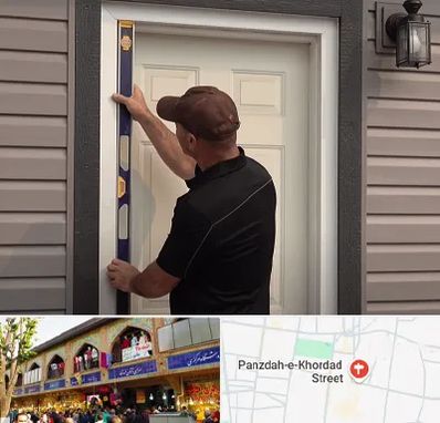 نصب درب برقی در 15 خرداد