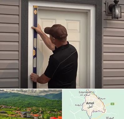 نصب درب برقی در آمل