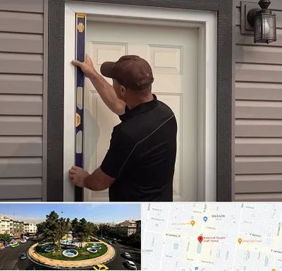 نصب درب برقی در هفت حوض 