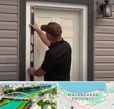 نصب درب برقی در مازندران