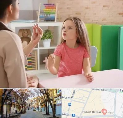 گفتار درمانی در تربیت تبریز