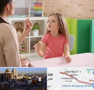 گفتار درمانی در فرمانیه 