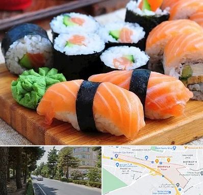 سوشی در مهرویلا کرج